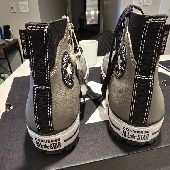 Converse Chuck Taylor All-Star City Trek Waterproof Leather Shoes A05575C SZ 10 - Picture 5 of 9